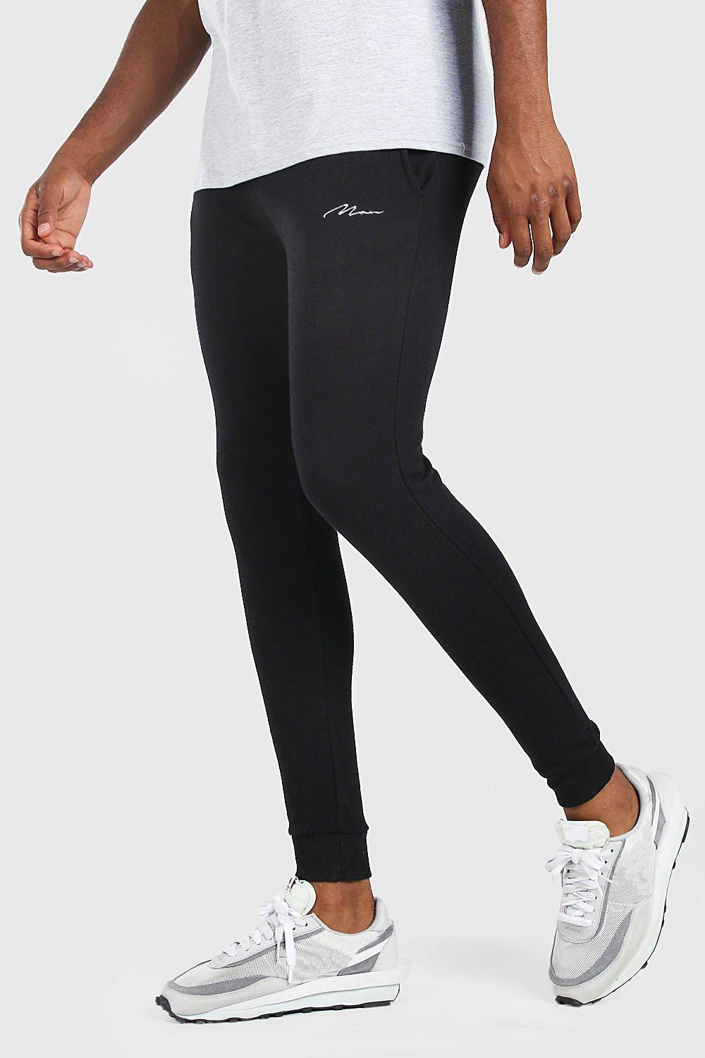 boohooman super skinny joggers