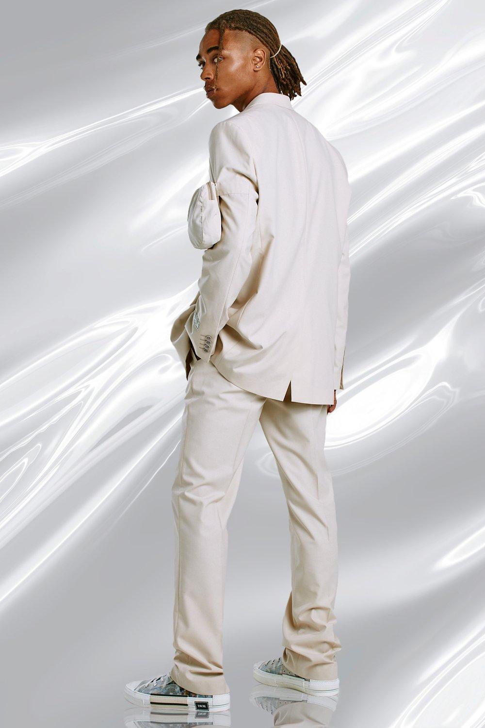 relaxed suit trousers
