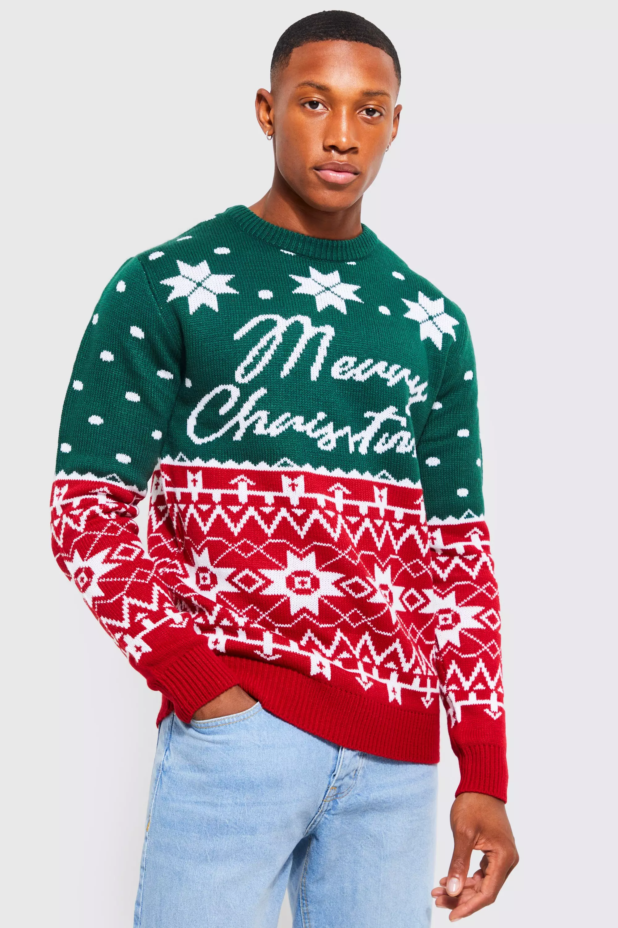 Pull en maille unisexe – Christmas