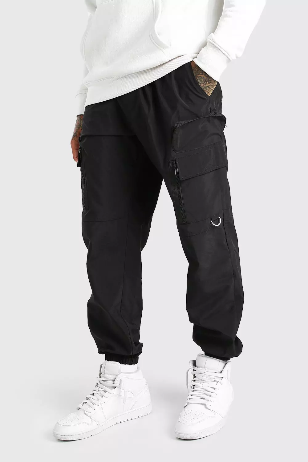 Straight Leg Shell 3d Pocket Cargo Pants