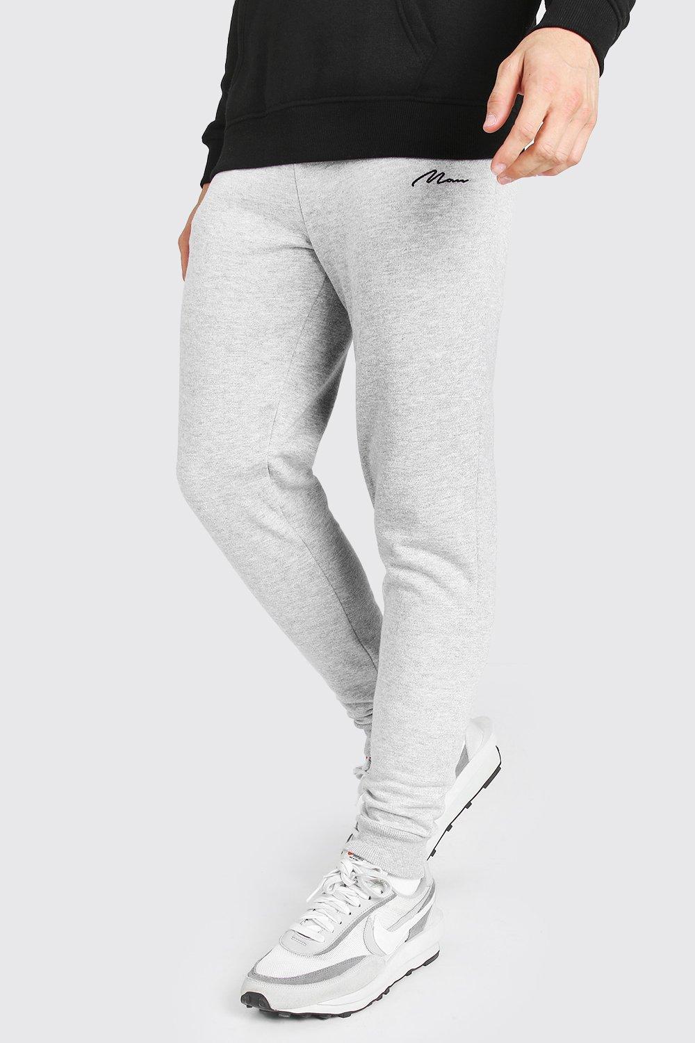 boohooman signature joggers