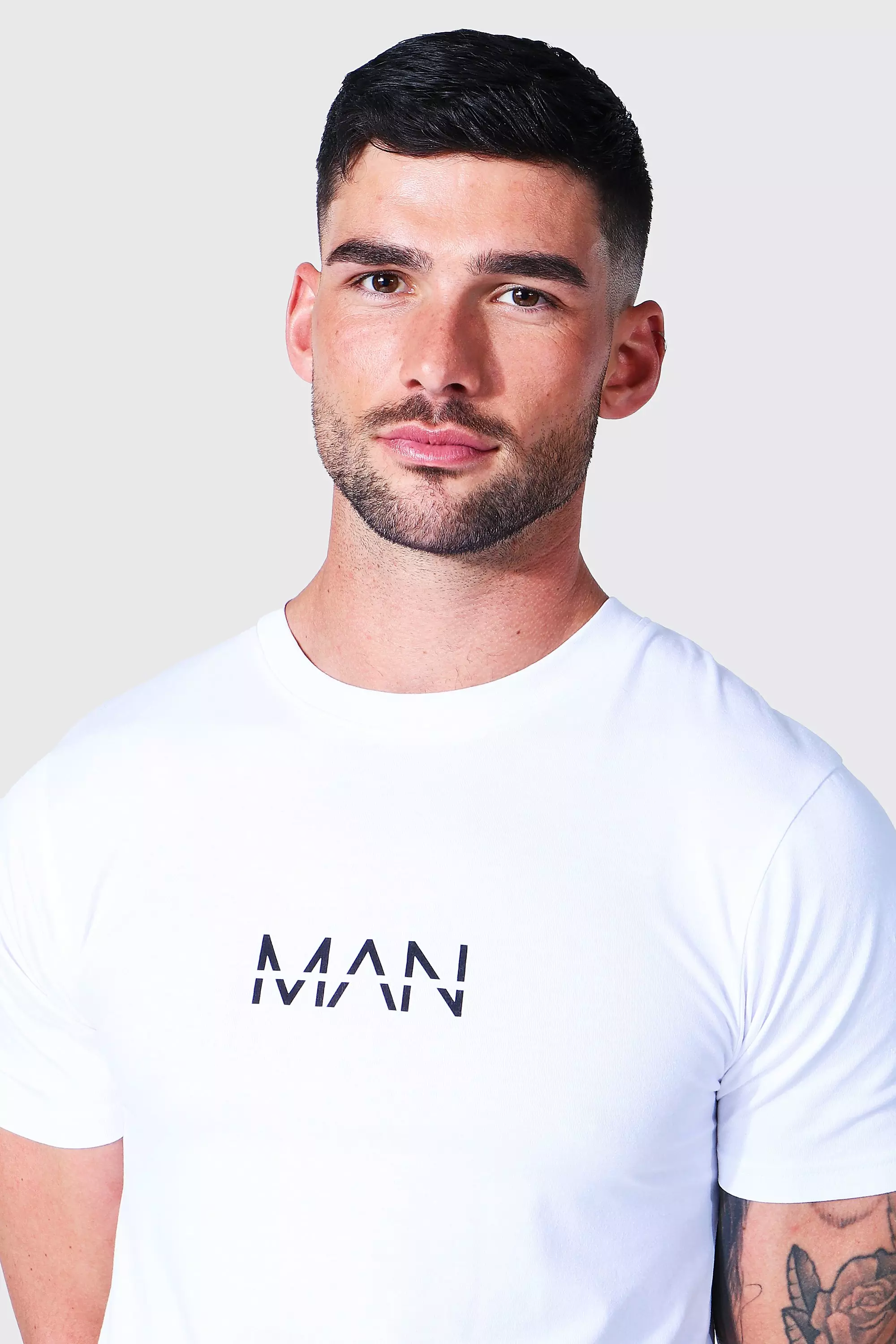 boohooman muscle fit shirt