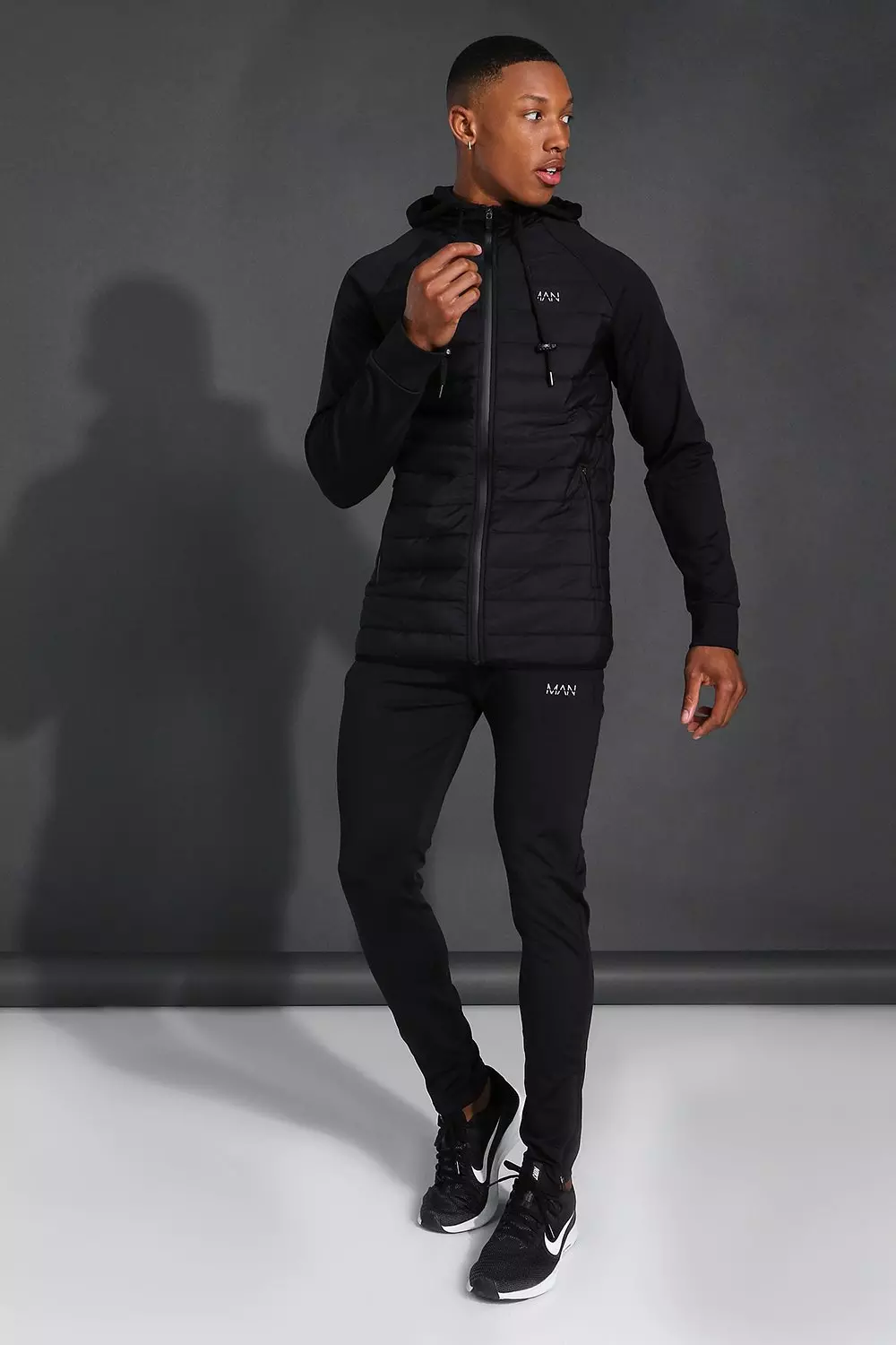 Zip up hot sale tracksuit