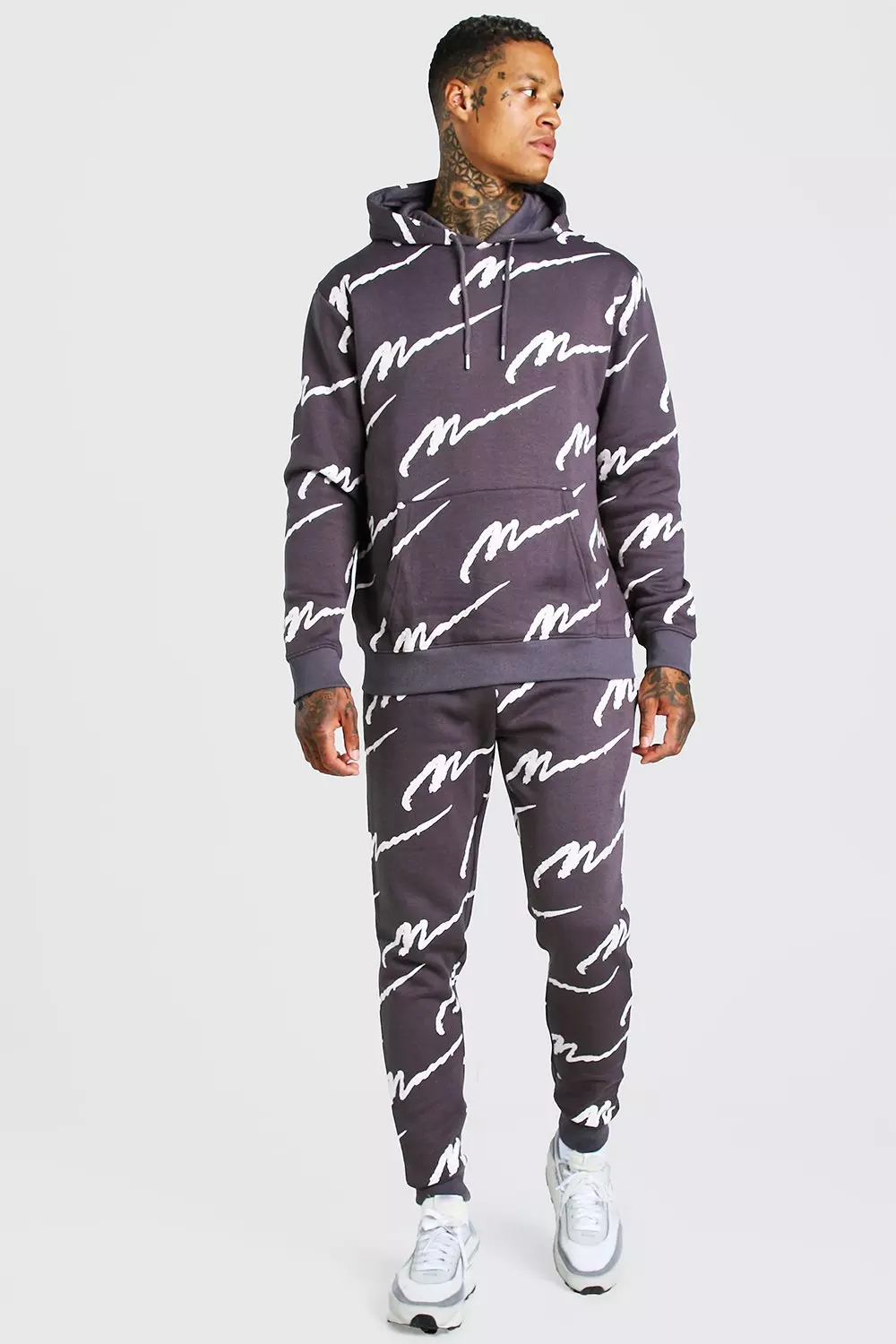 Boohooman all store over tracksuit