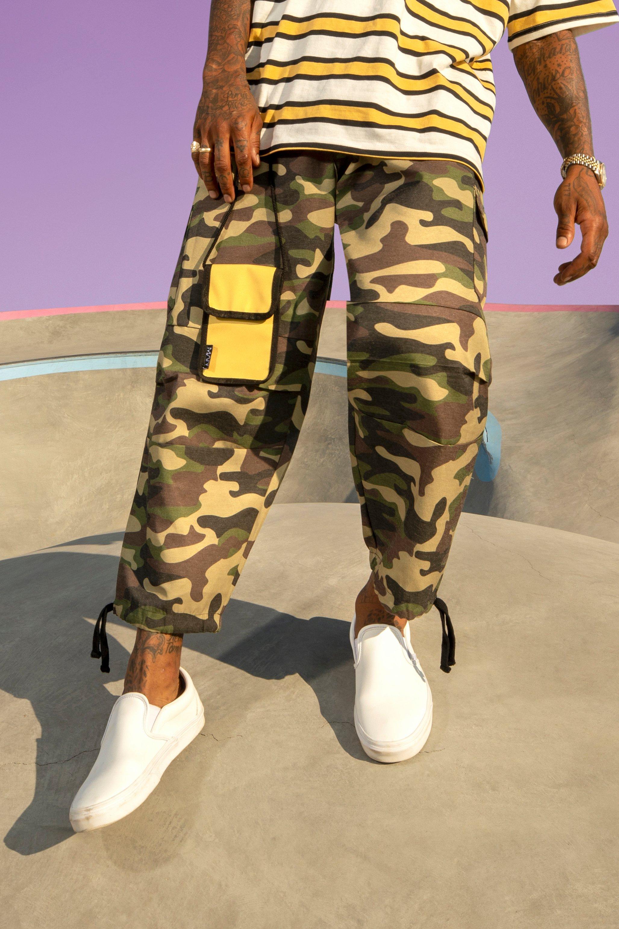 camo skate pants