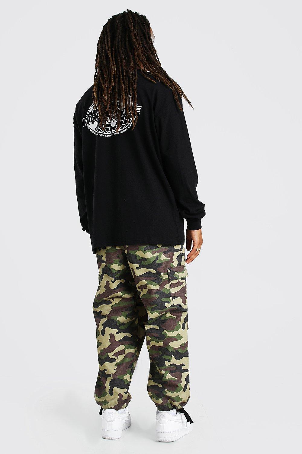 skate camo pants