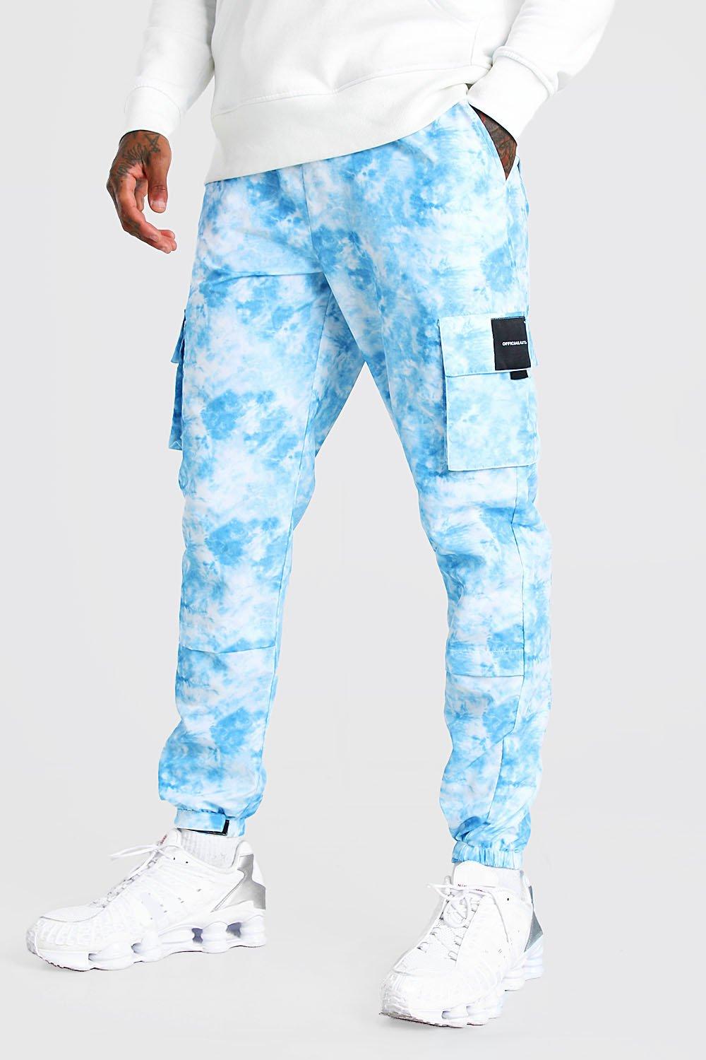 printed cargo pants