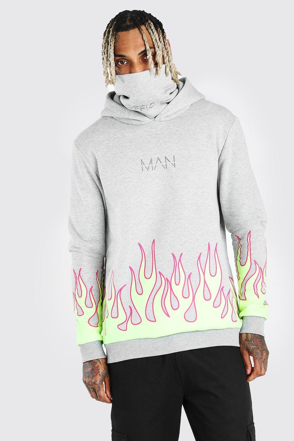 flame hoodie