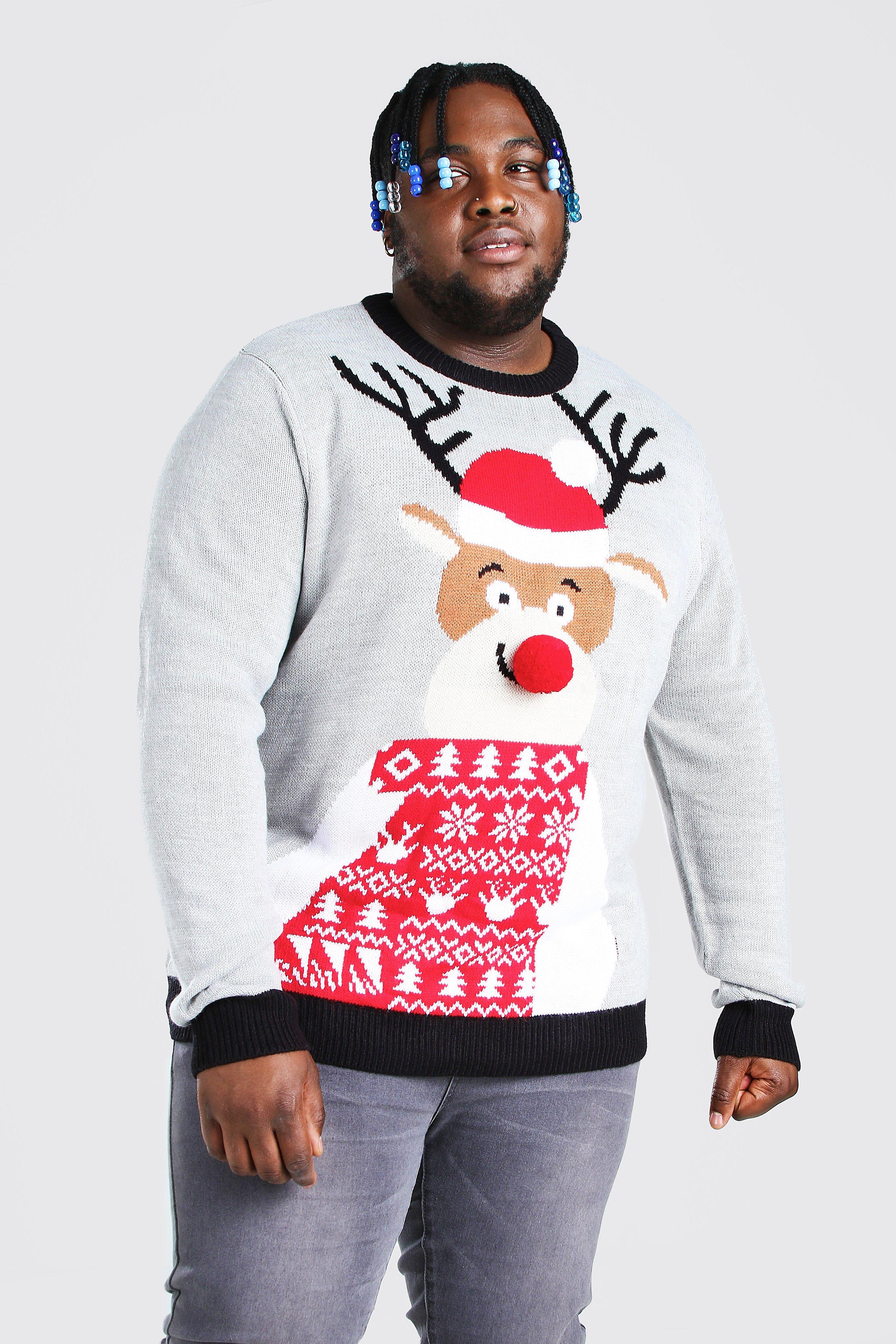 cheap plus size christmas jumpers