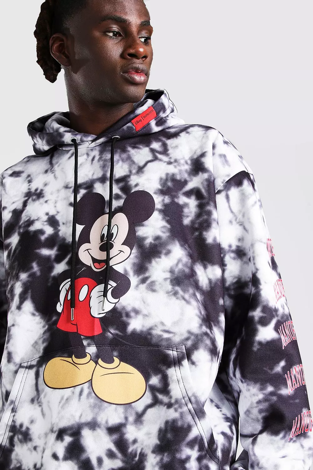 Mickey mouse tie 2025 dye hoodie forever 21