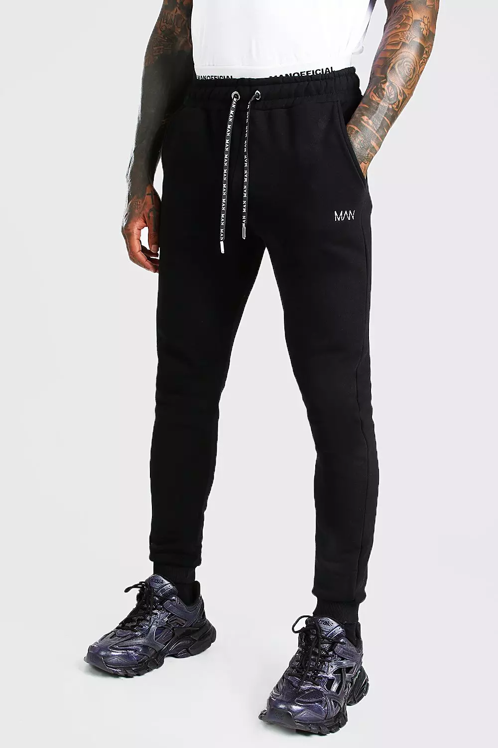 Boohooman 2024 skinny joggers