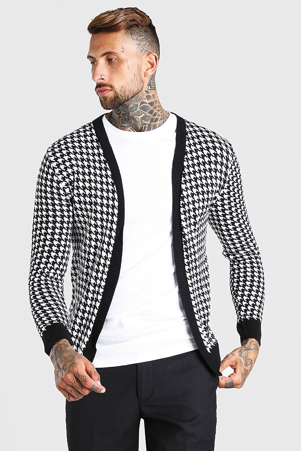 dogtooth cardigan