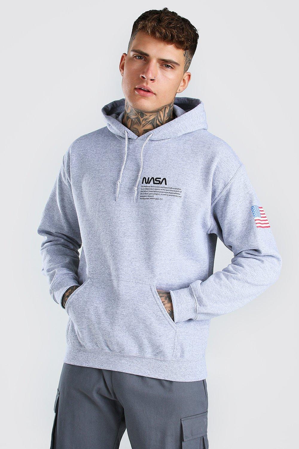 boohooman grey hoodie