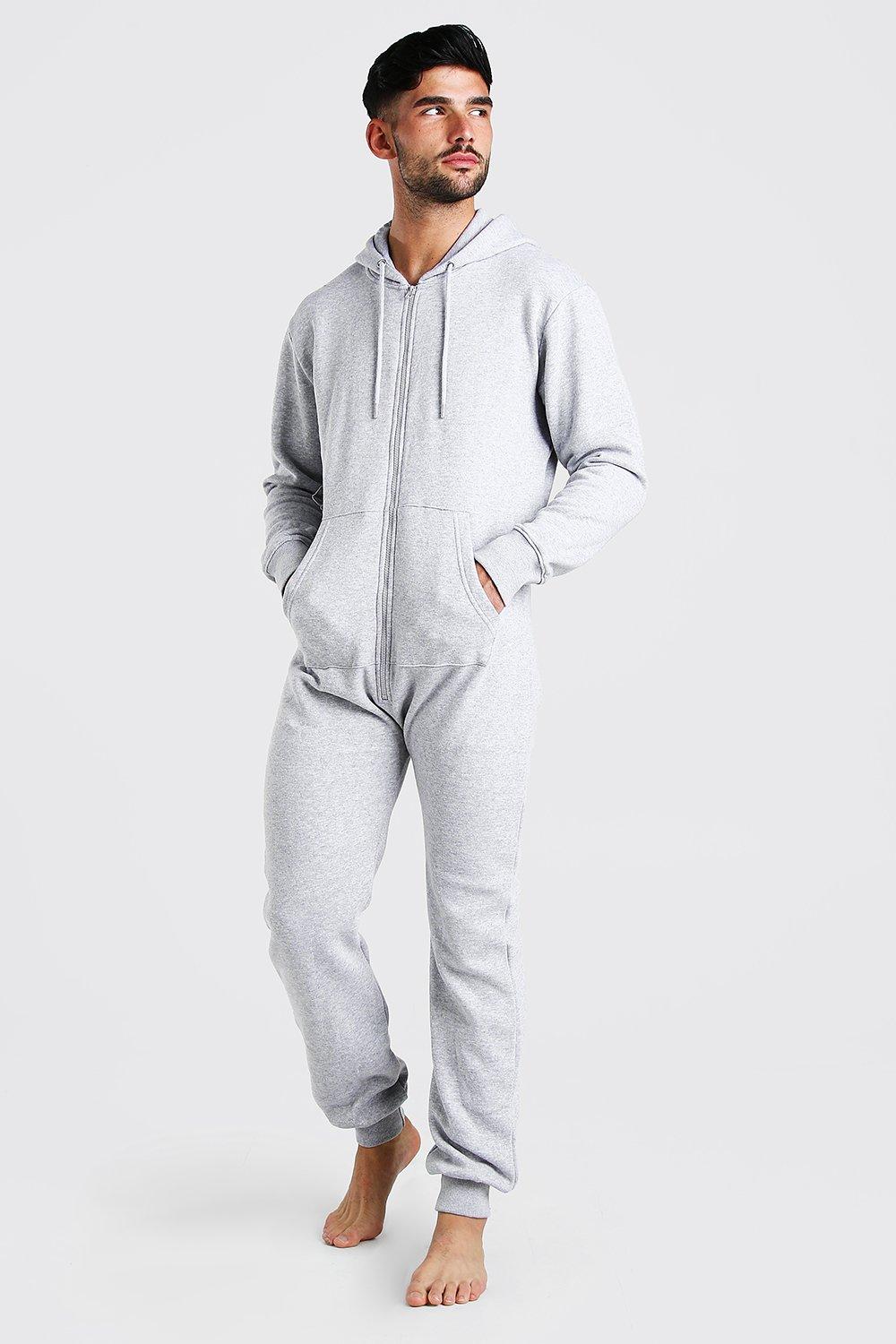 grey long sleeve onesie