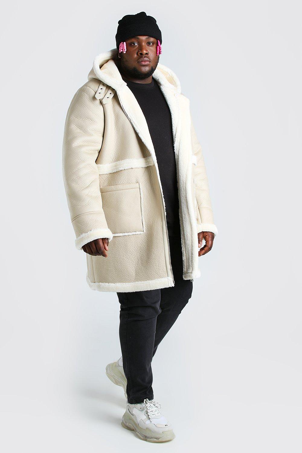 aviator coat plus size