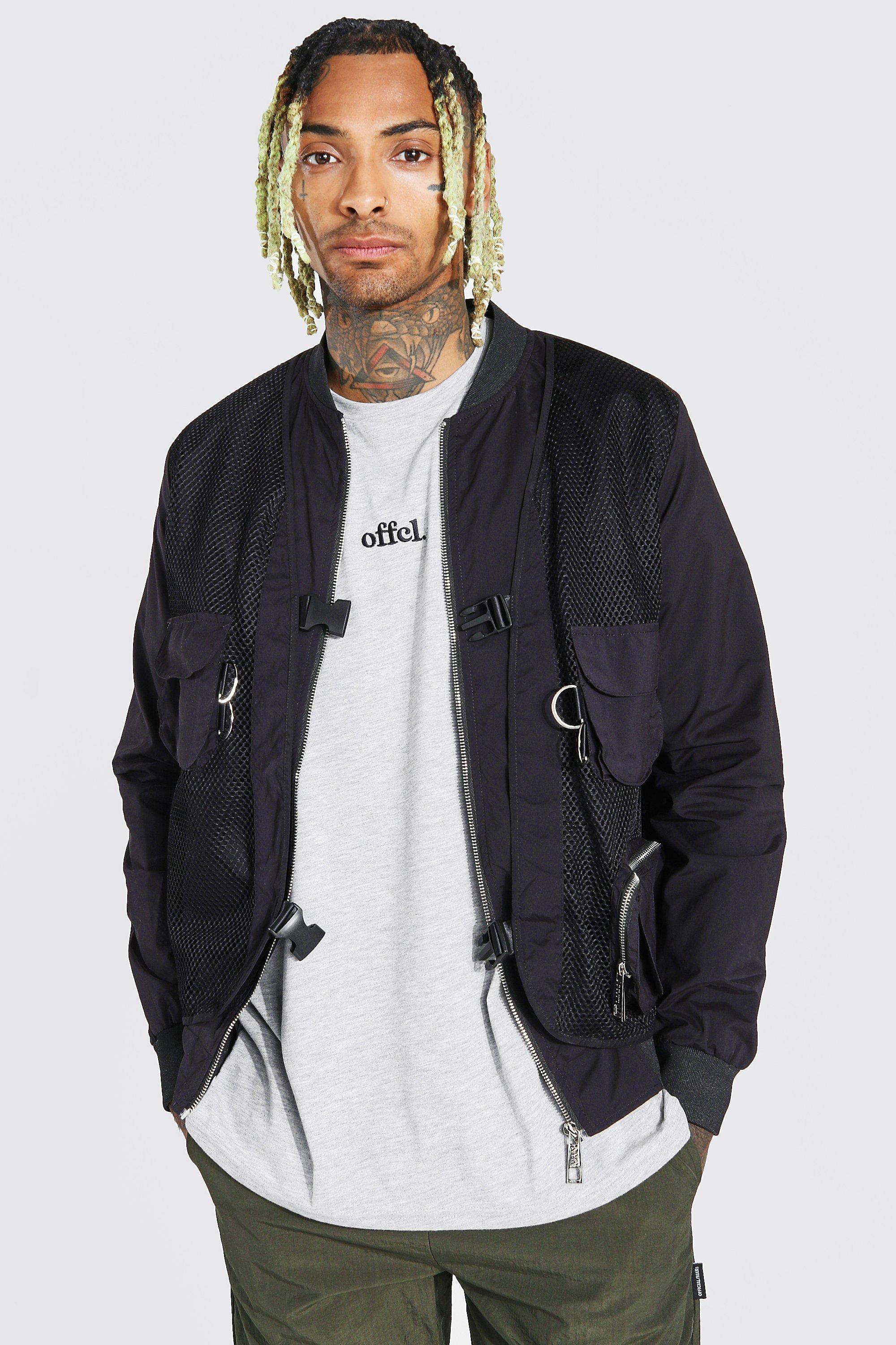 vest bomber jacket