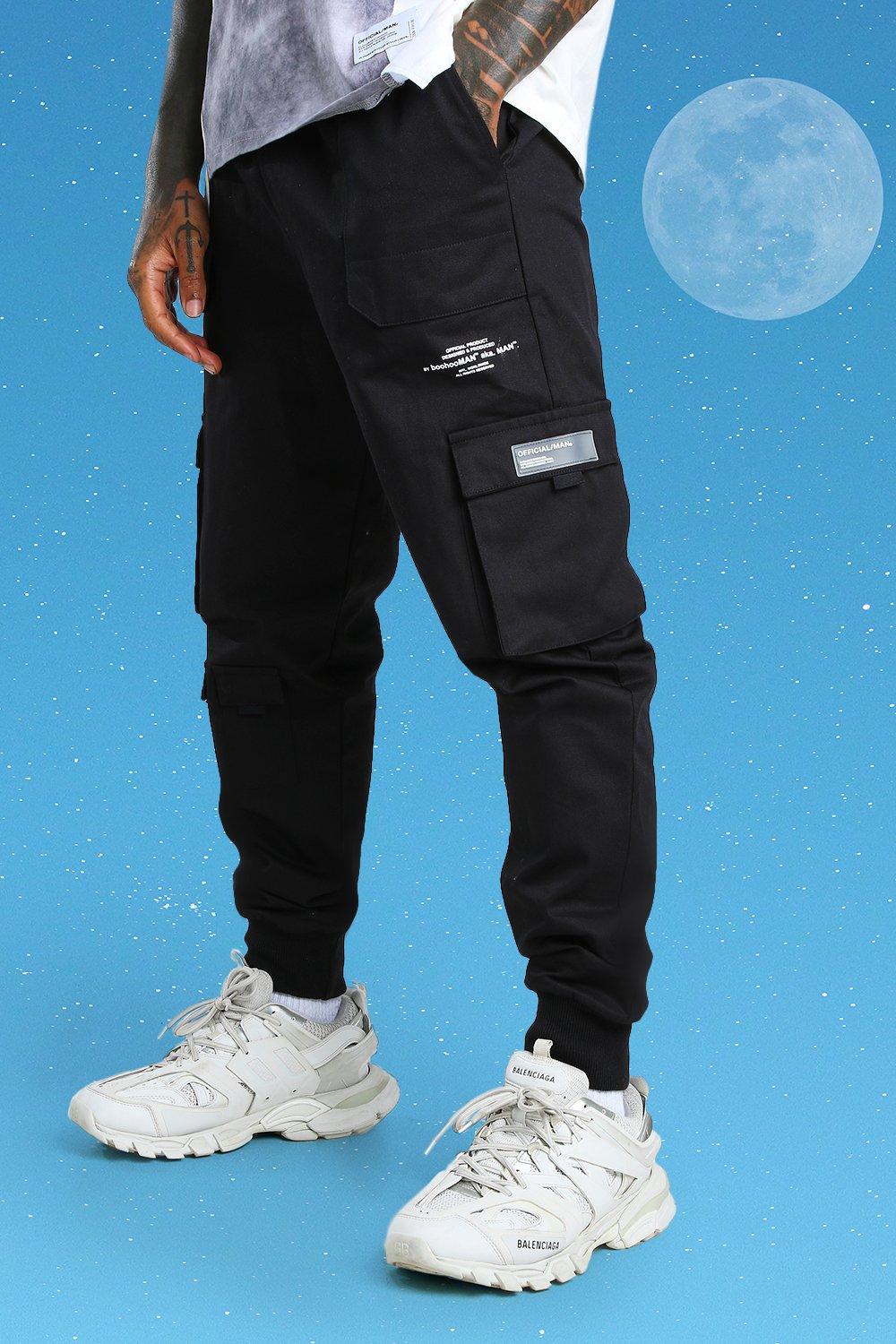 boohooman cargo pants