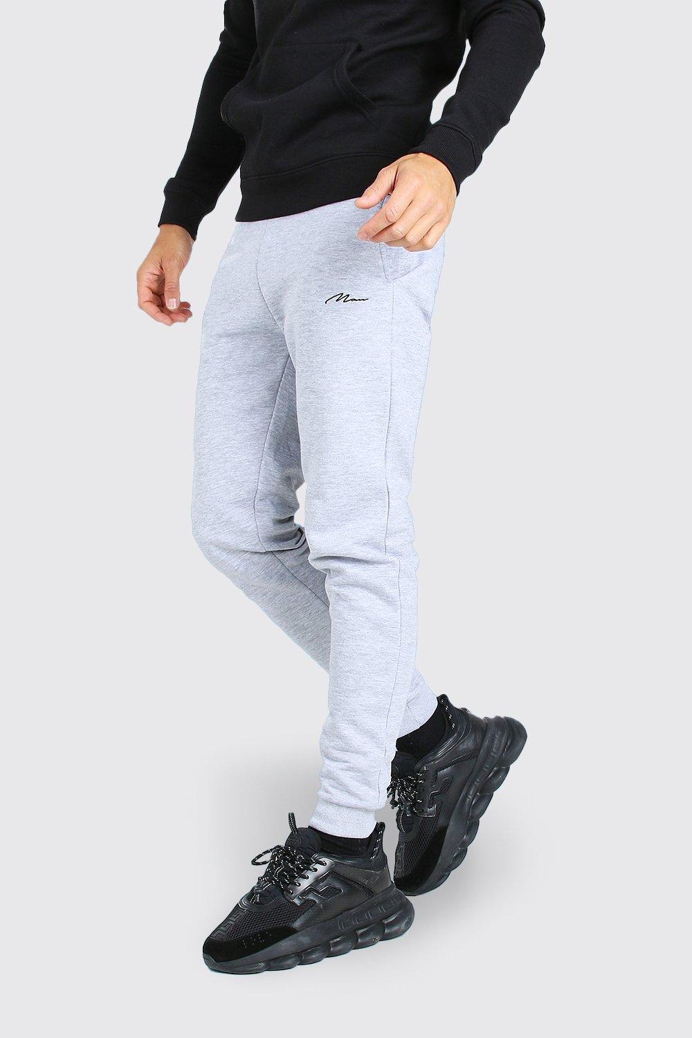 boohooman signature joggers