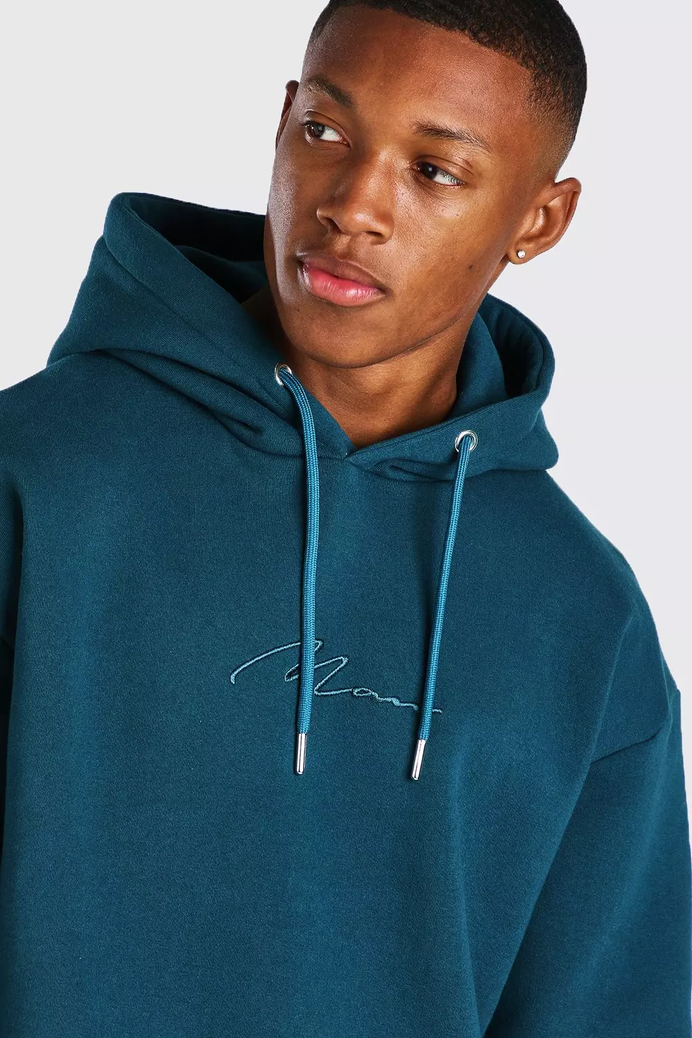 Signature Hoodie With Embroidery - Men - Ready-to-Wear