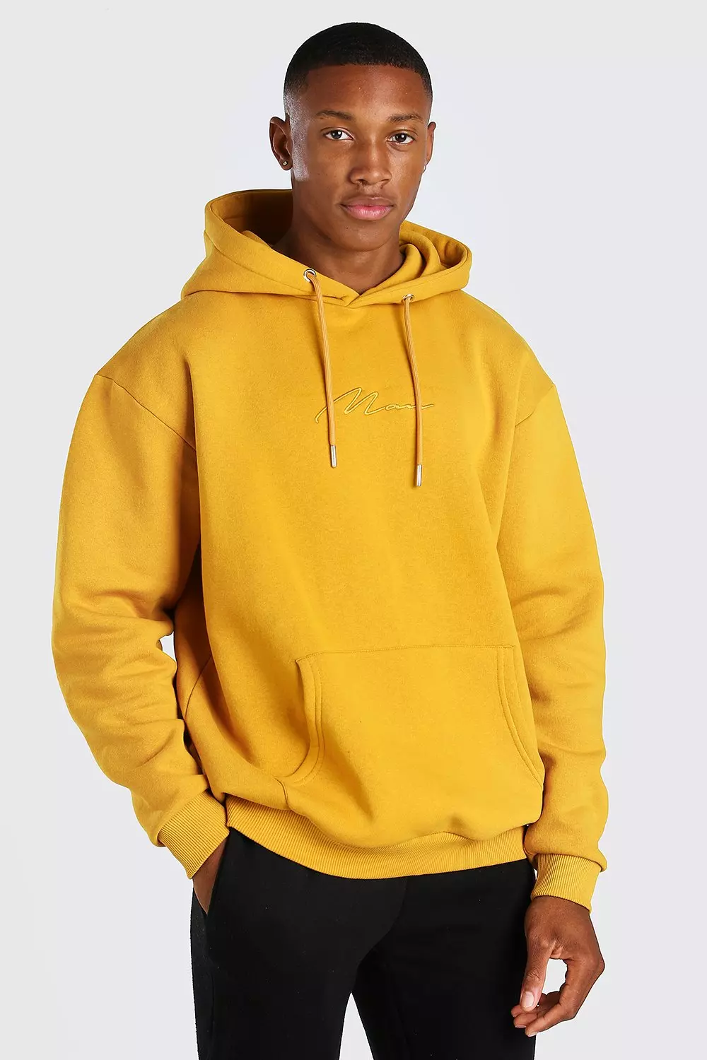 Man signature outlet hoodie