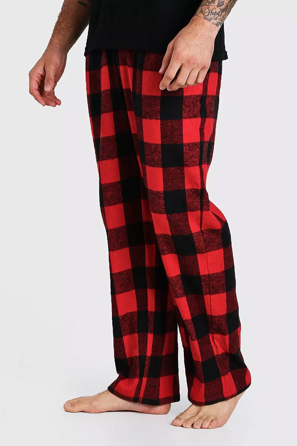 Mens red best sale pyjama bottoms