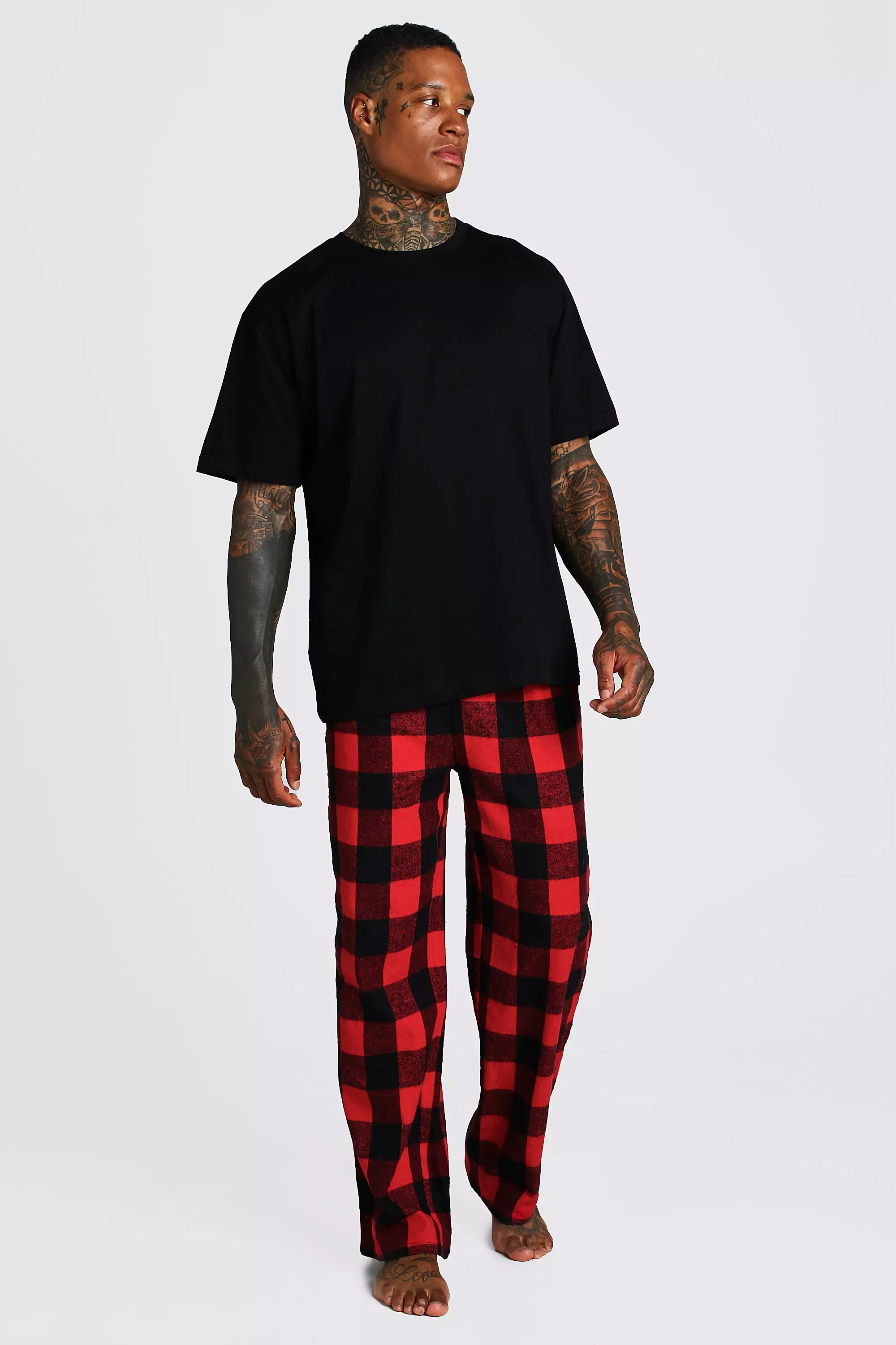 Woven Check Pyjama Bottoms