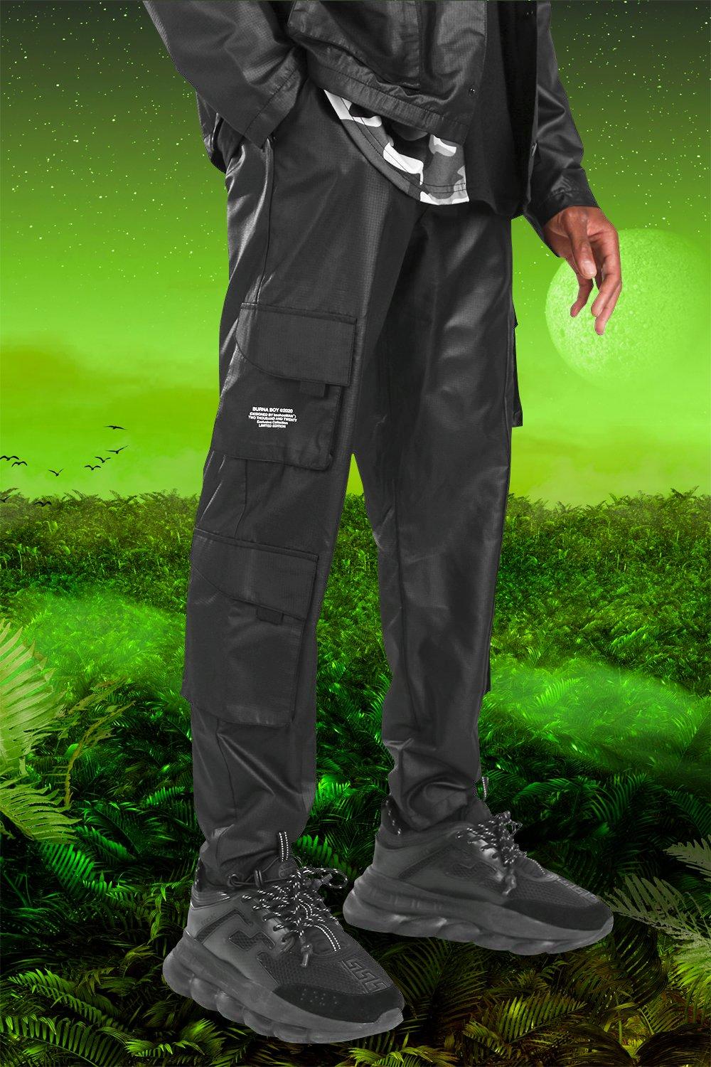 boohooman cargo trousers