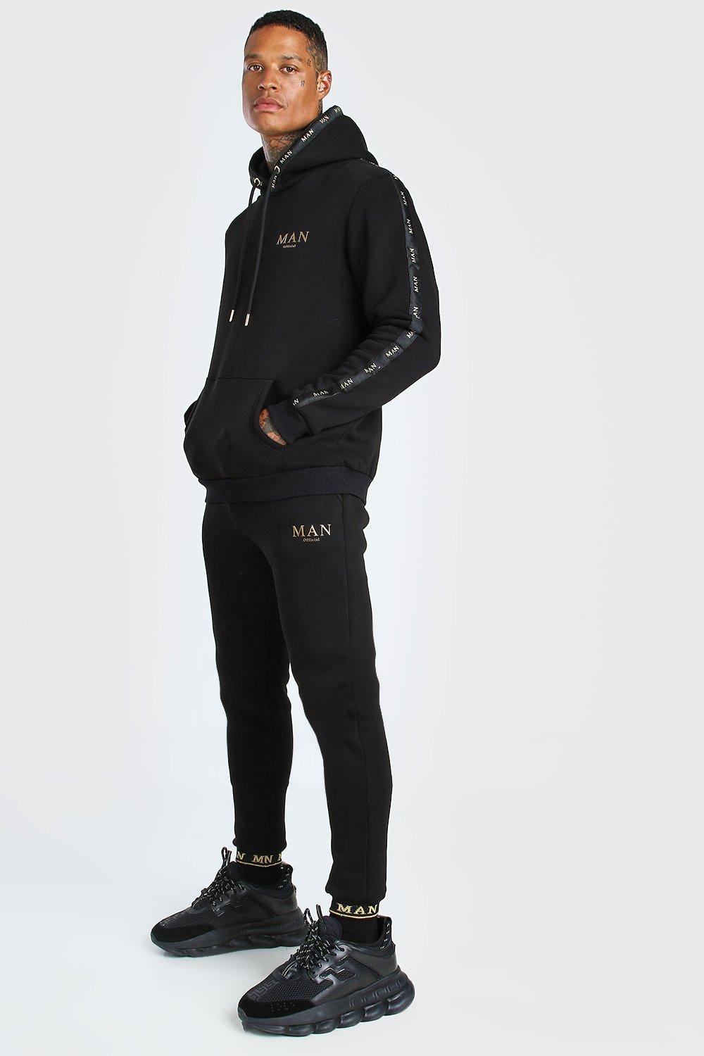 metallic gold tracksuit