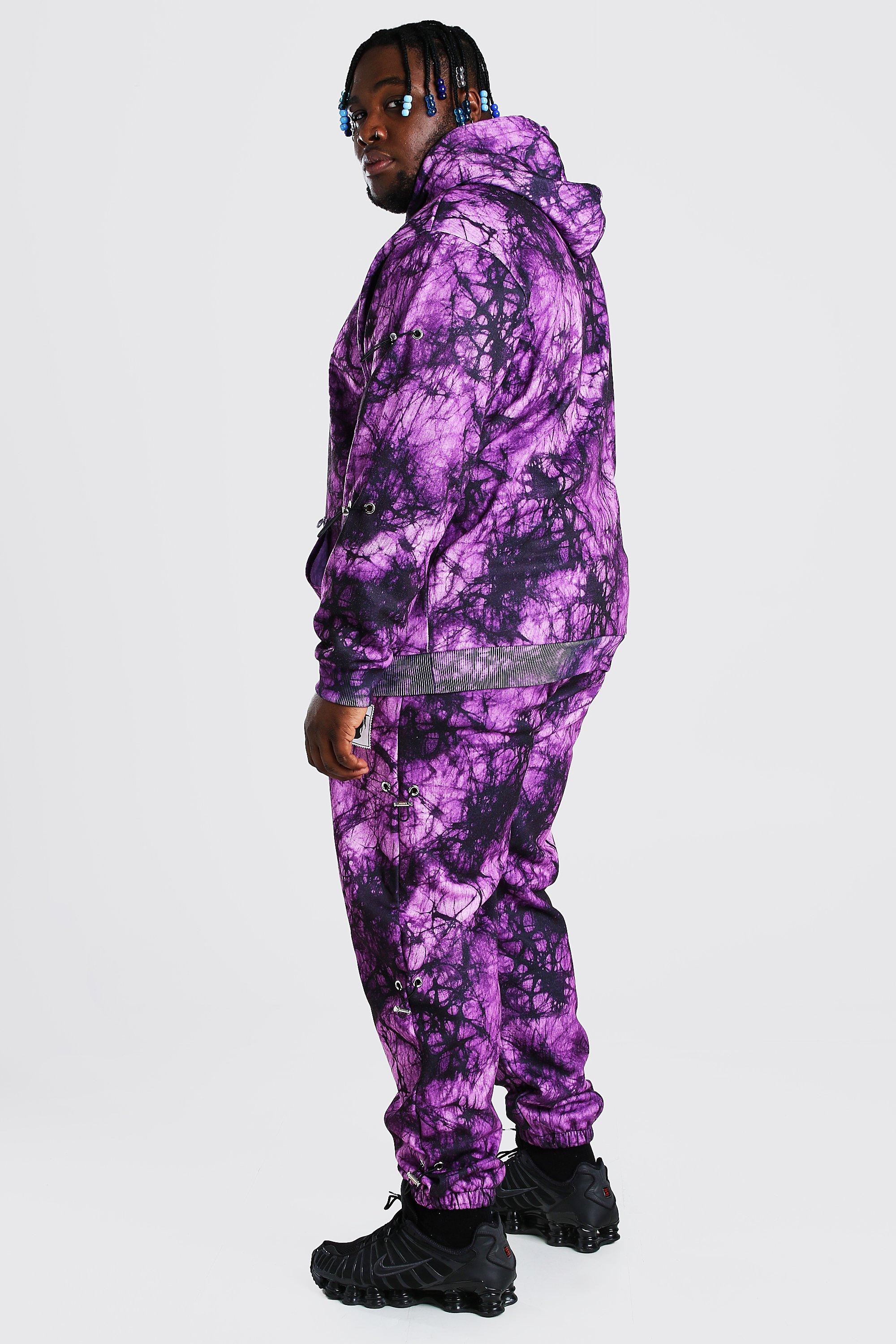 purple camo tracksuit