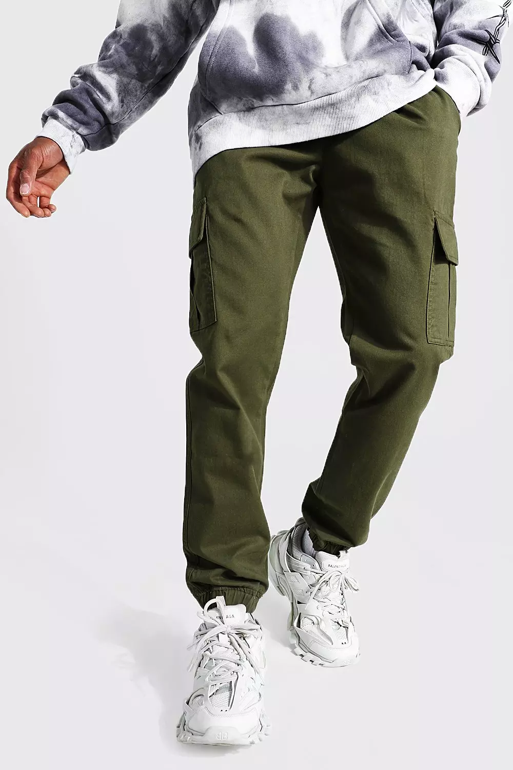 Pantalon cargo droit