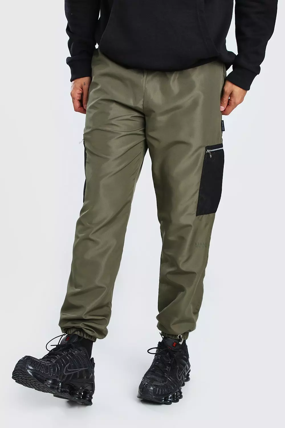 Original Man Shell Cargo Pants With Mesh Pockets