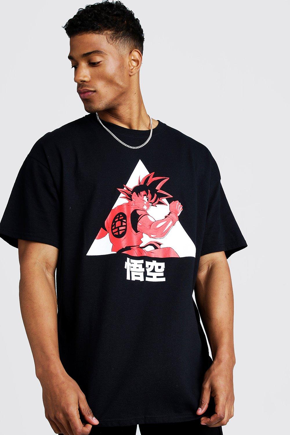 Oversized Dragon Ball Z License T Shirt Boohoo