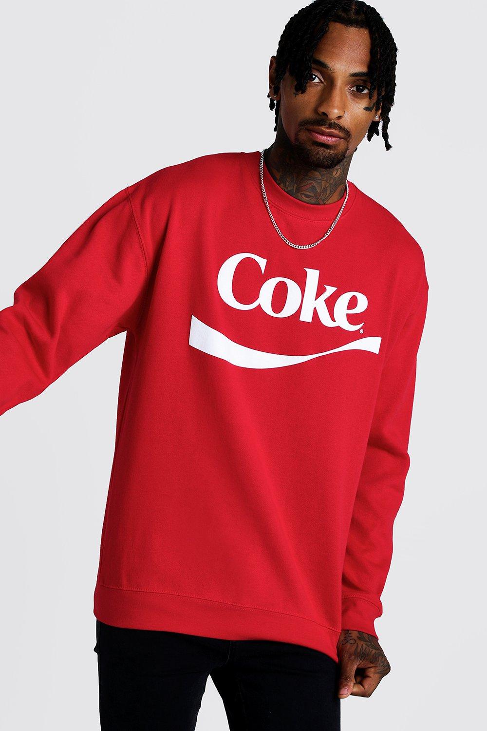 

Толстовка с лицензированным принтом Coke, Red