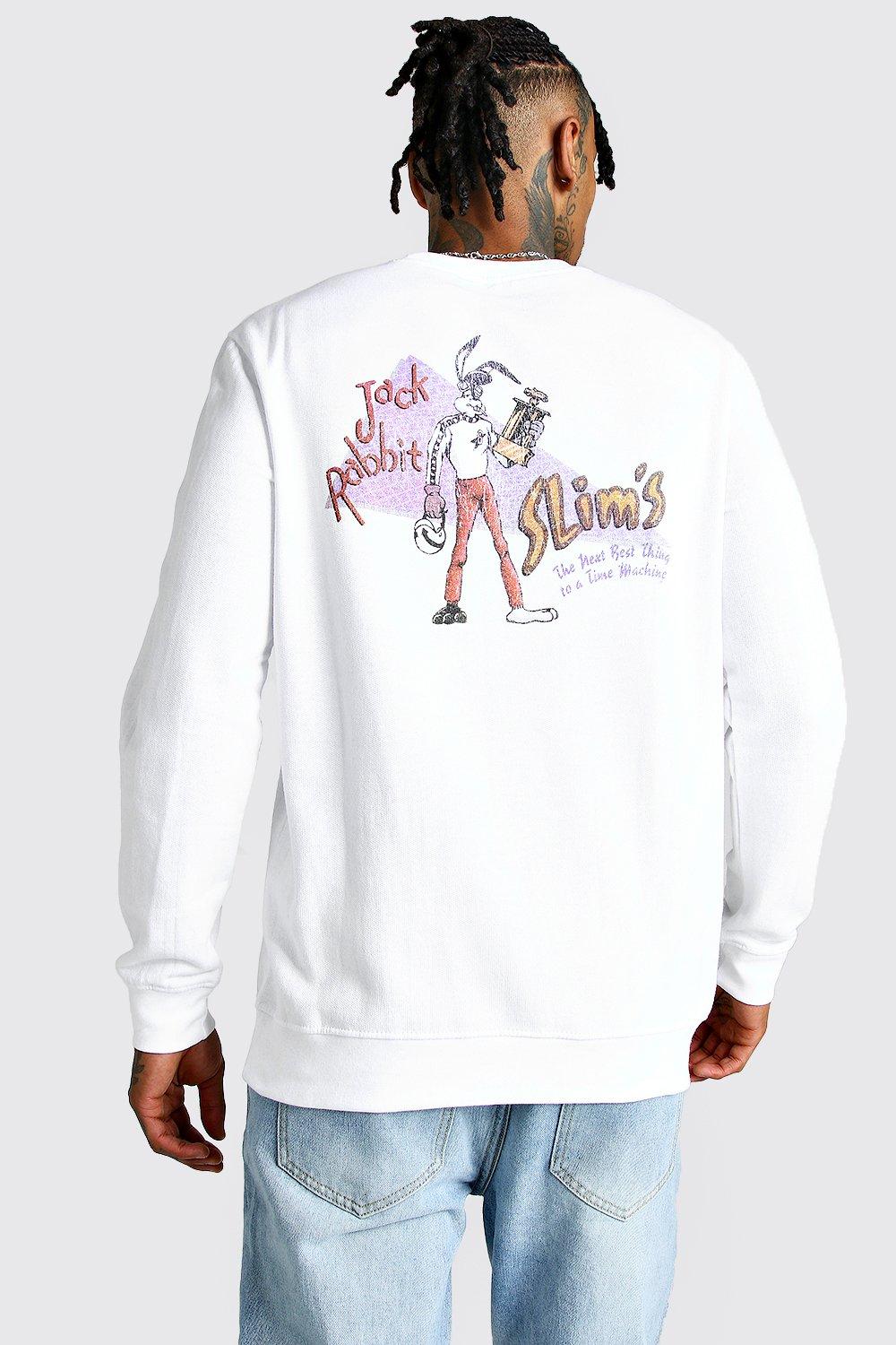 pulp fiction white sweatshirt