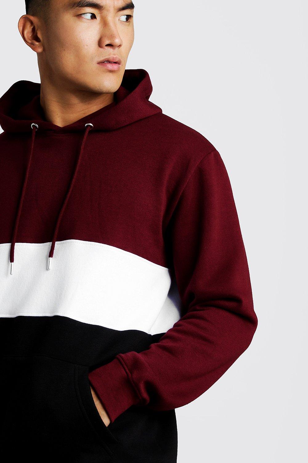 maroon colour hoodie