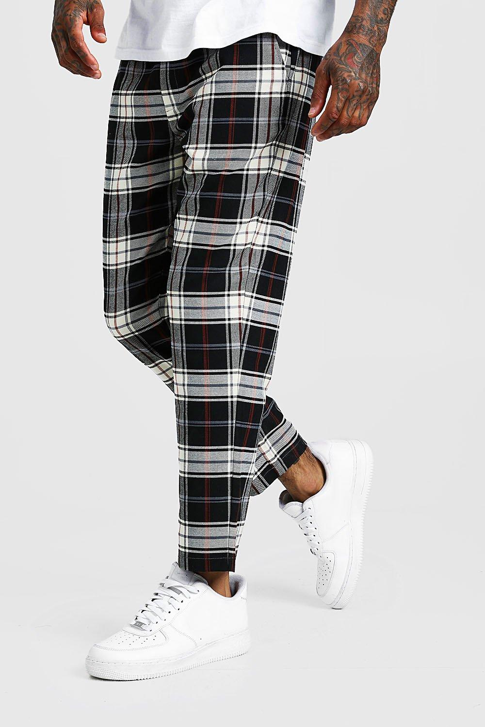 cropped jogger trousers