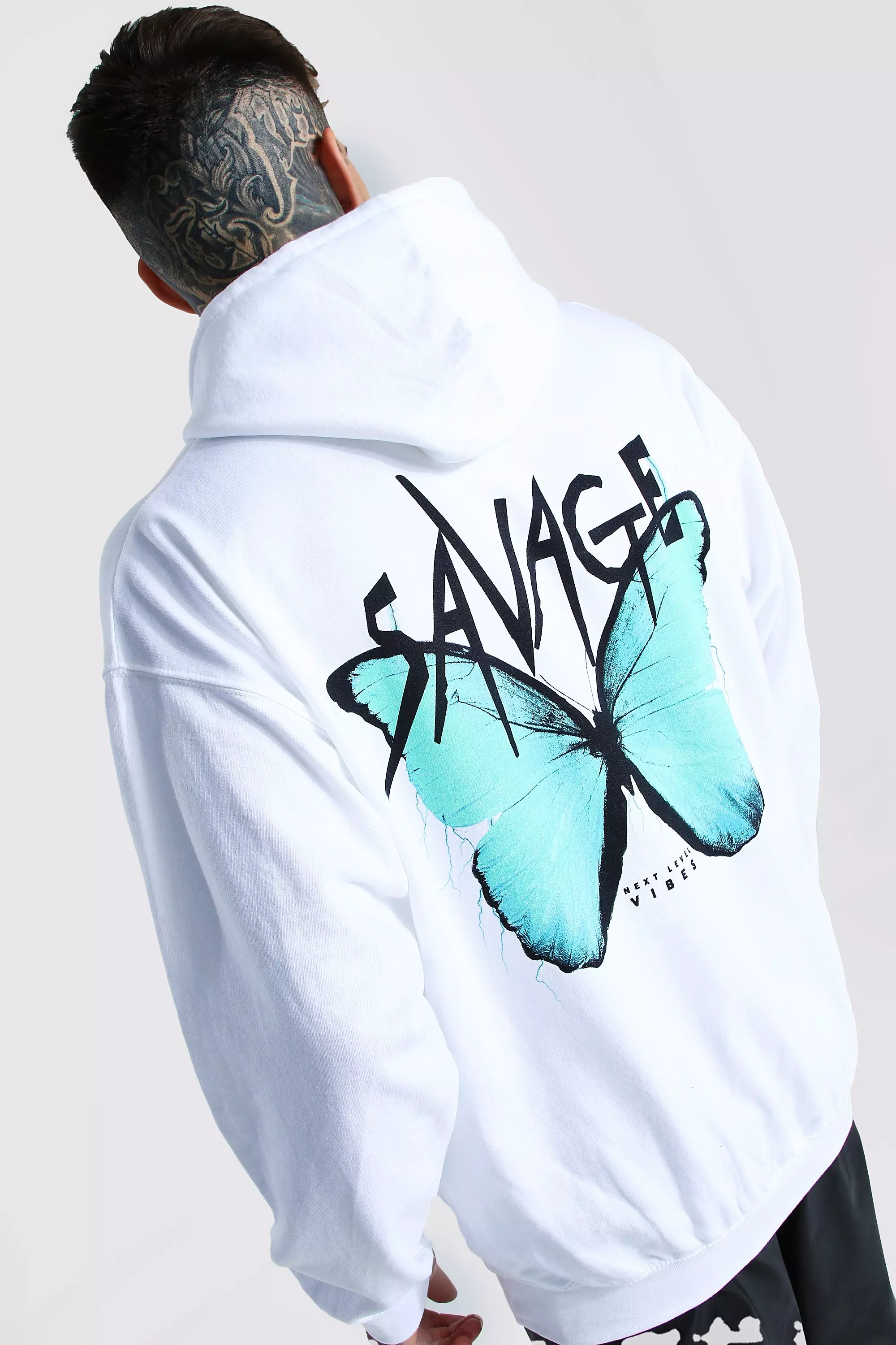 Oversized discount butterfly sweatshirt