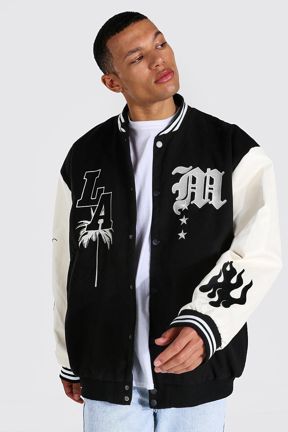 tall varsity jacket