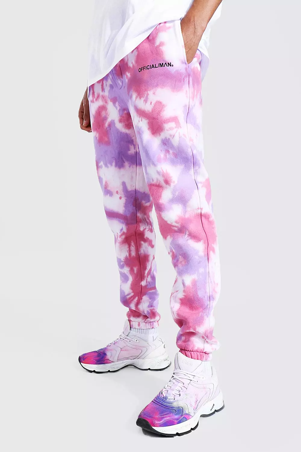 Tie dye joggers online tall