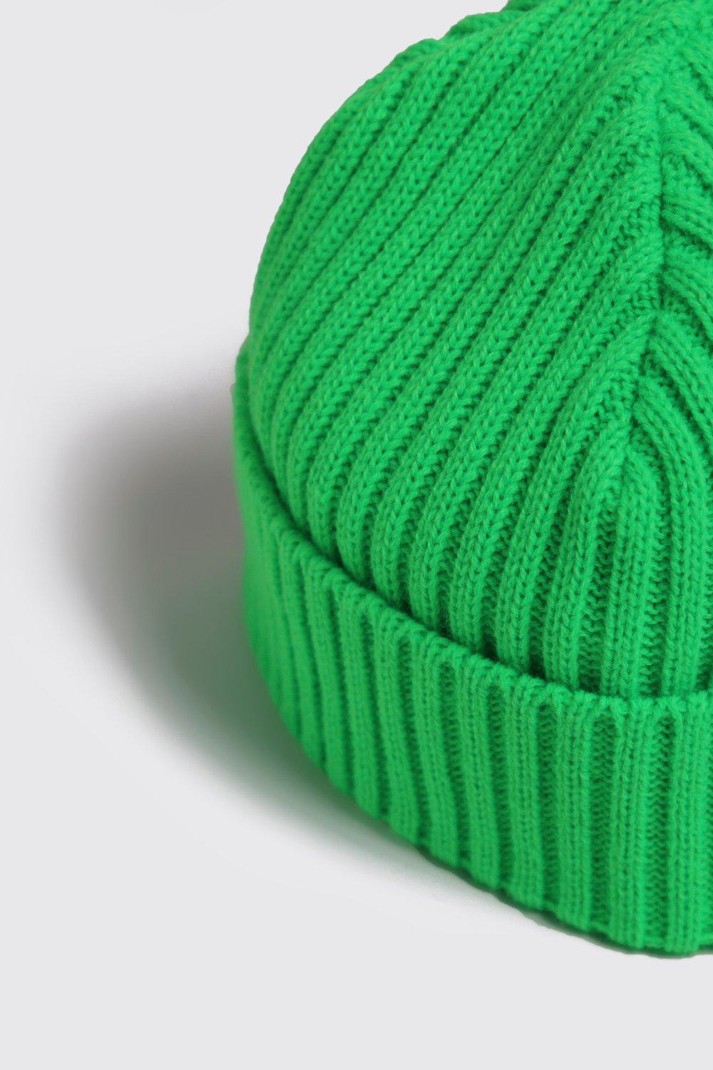 neon fisherman beanie