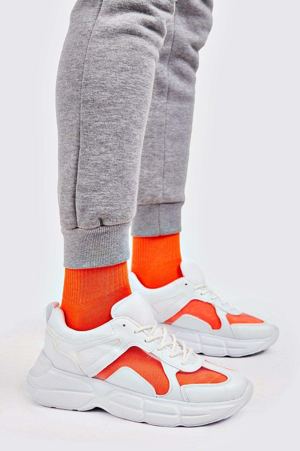 clear see through sneakers
