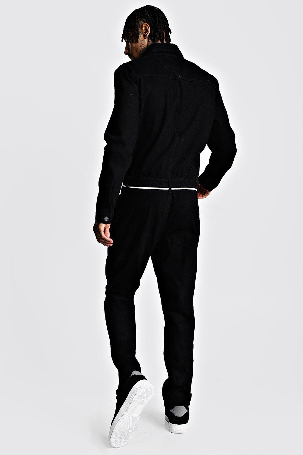 boiler suit with belt