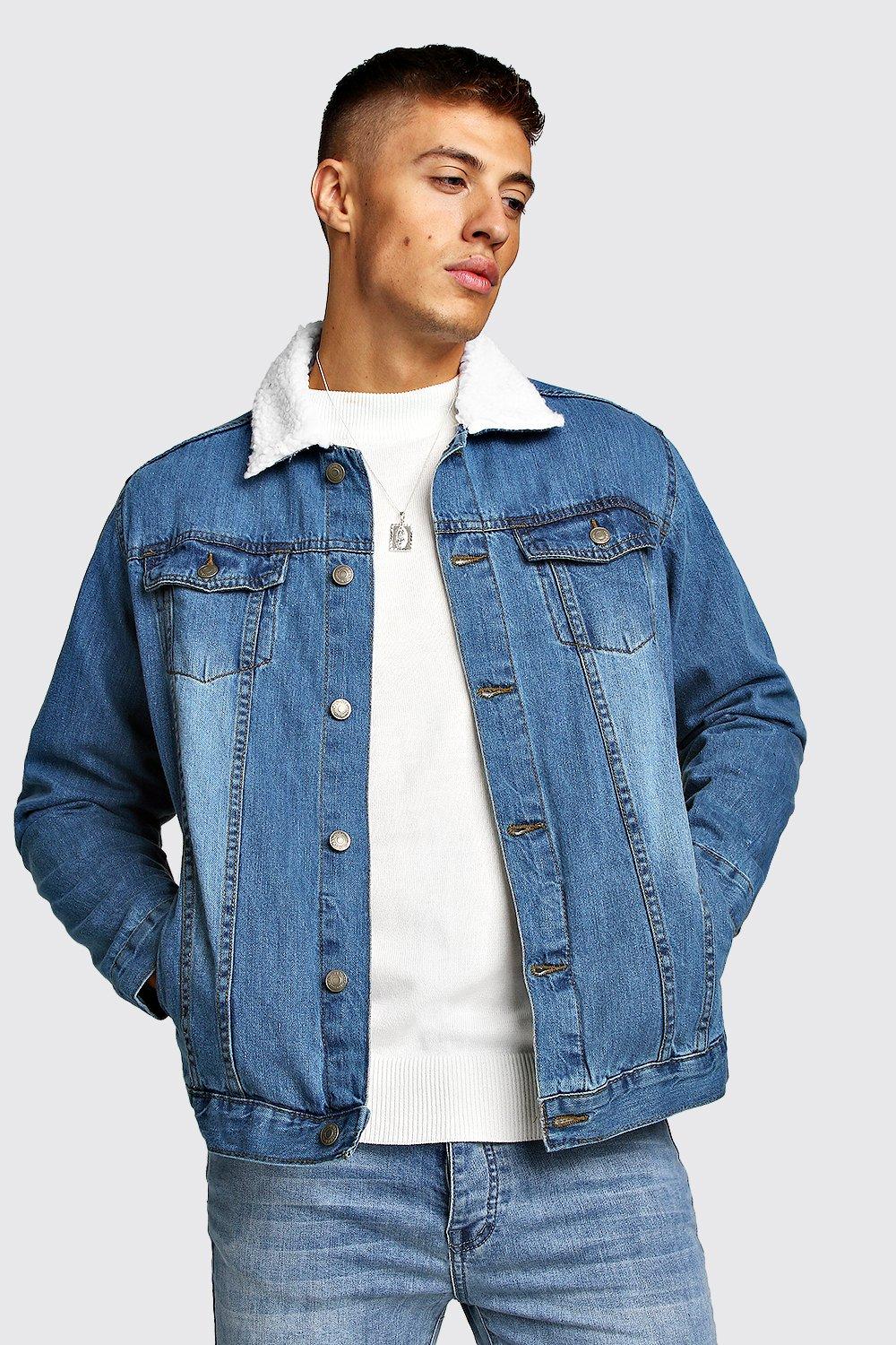 boohooman denim jacket