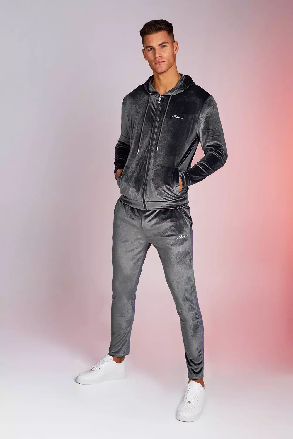 Hybrid Nylon Hooded Tracksuit - Men - Ready-to-Wear