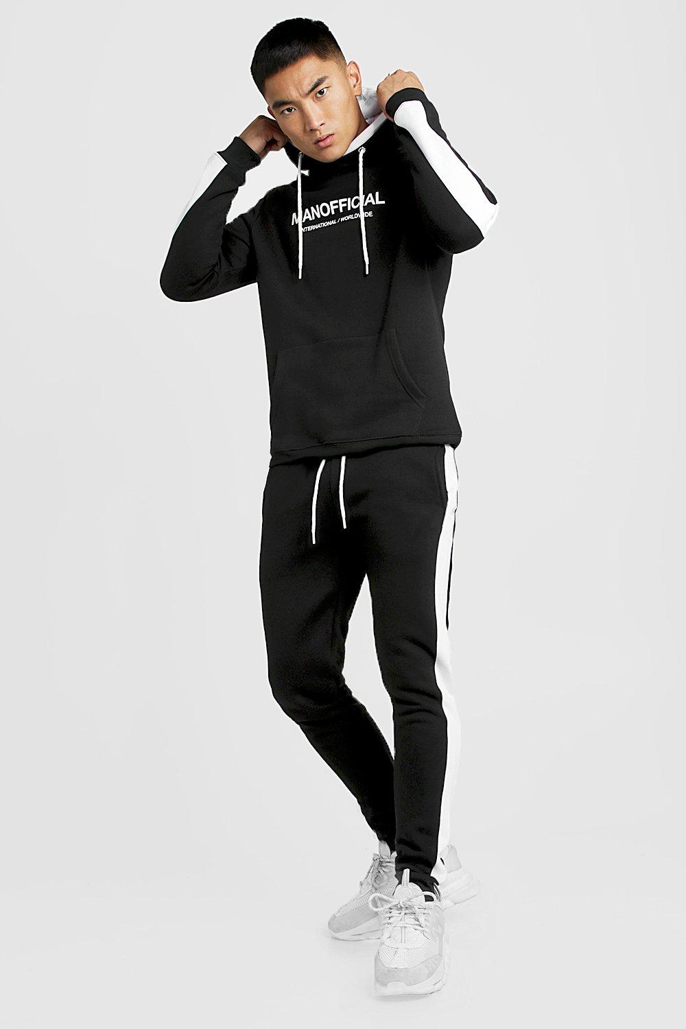 boohooman track pants
