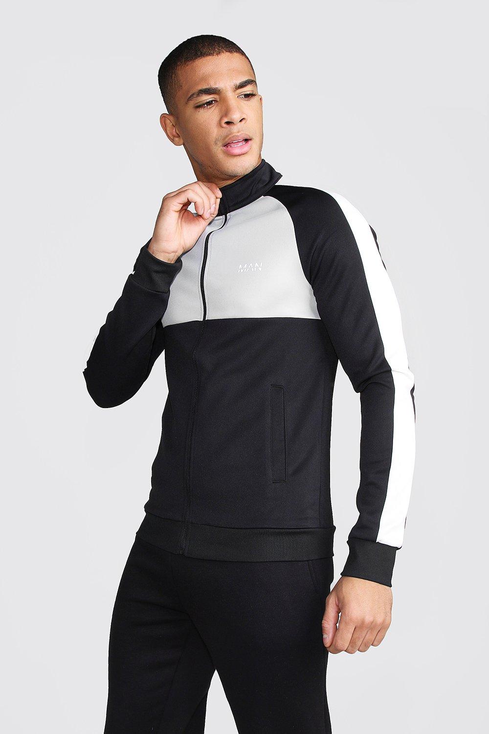 

Разноцветный спортивный костюм скинни MAN, Grey