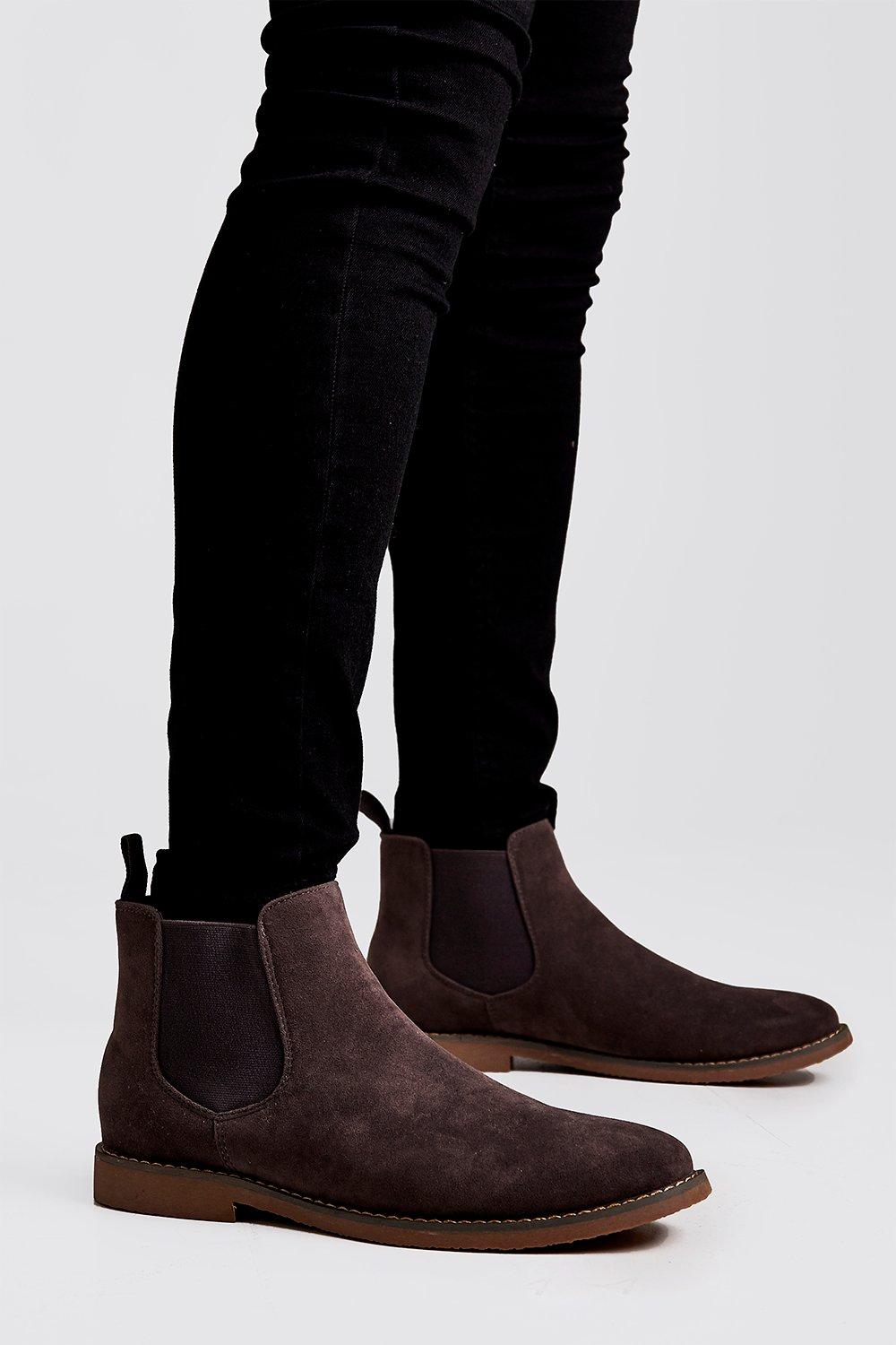 suede chelsea boots