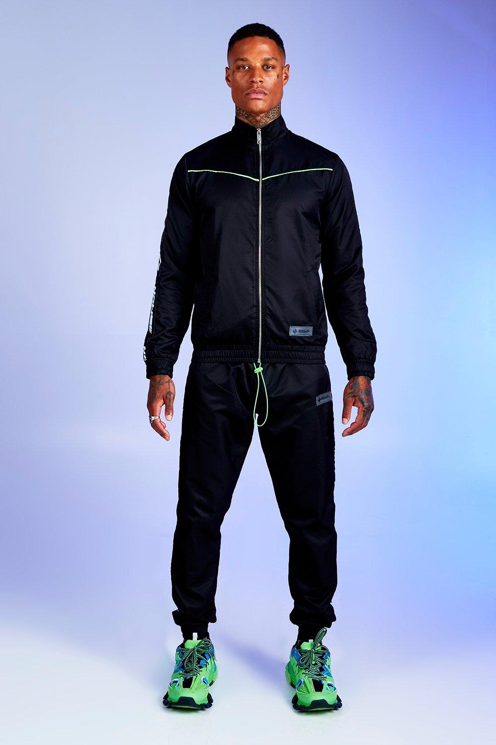 mens shell tracksuit