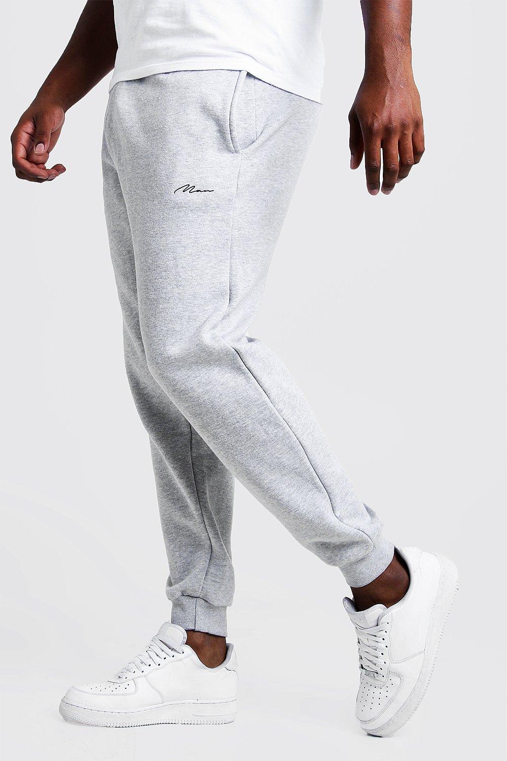 big and tall denim joggers