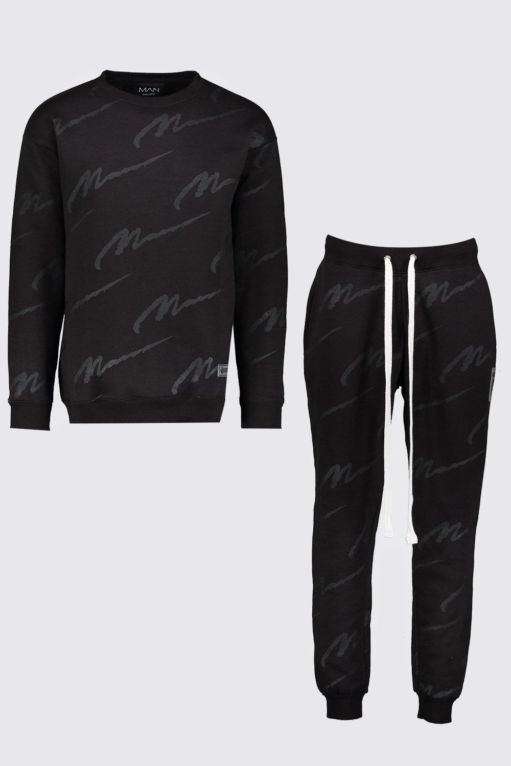 all white tracksuit